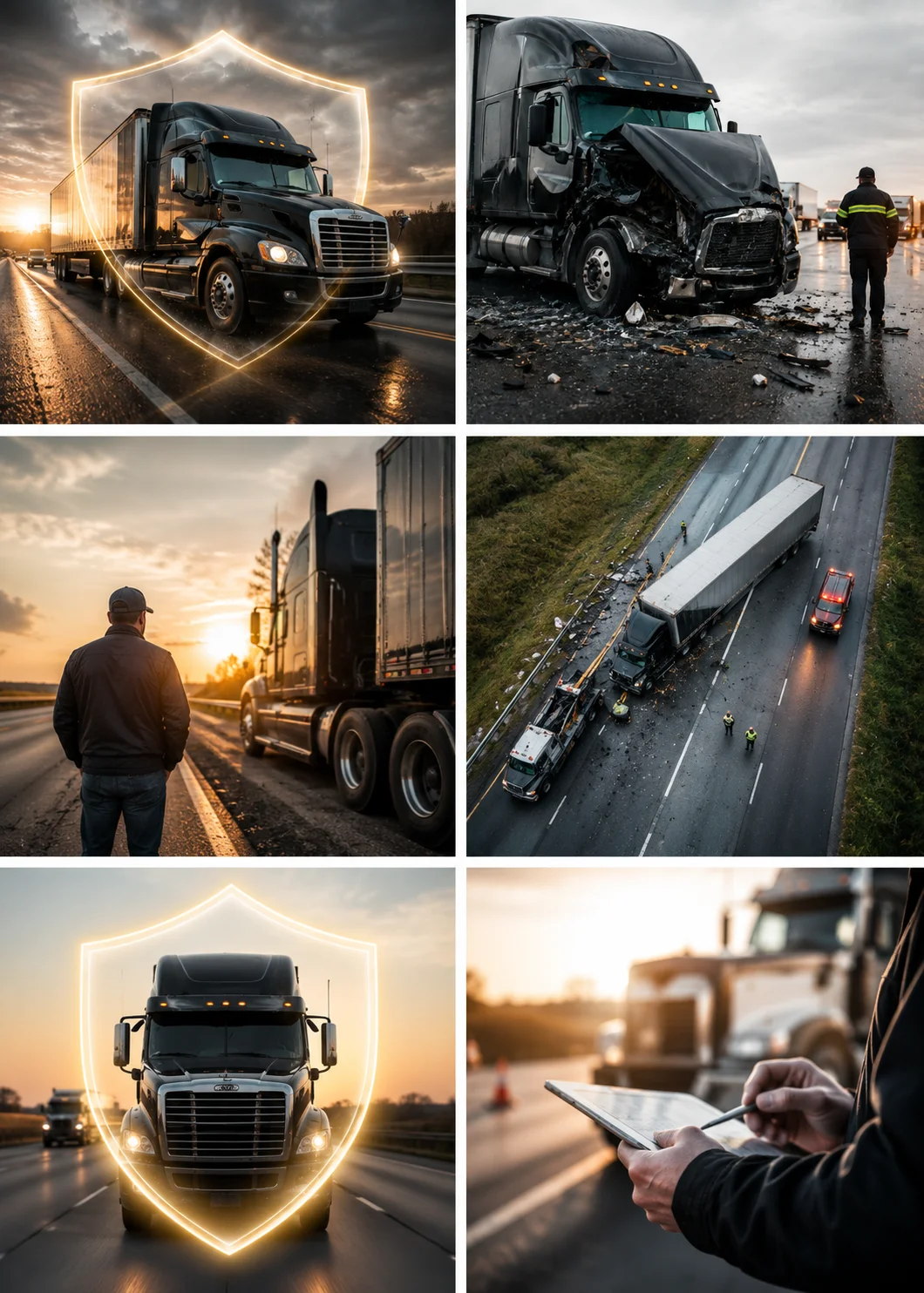 Accident protection and commercial truck insurance coverage