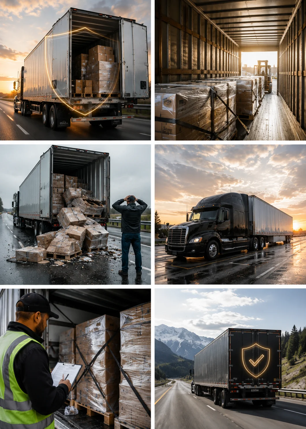 Cargo loss and damage protection for motor truck carriers